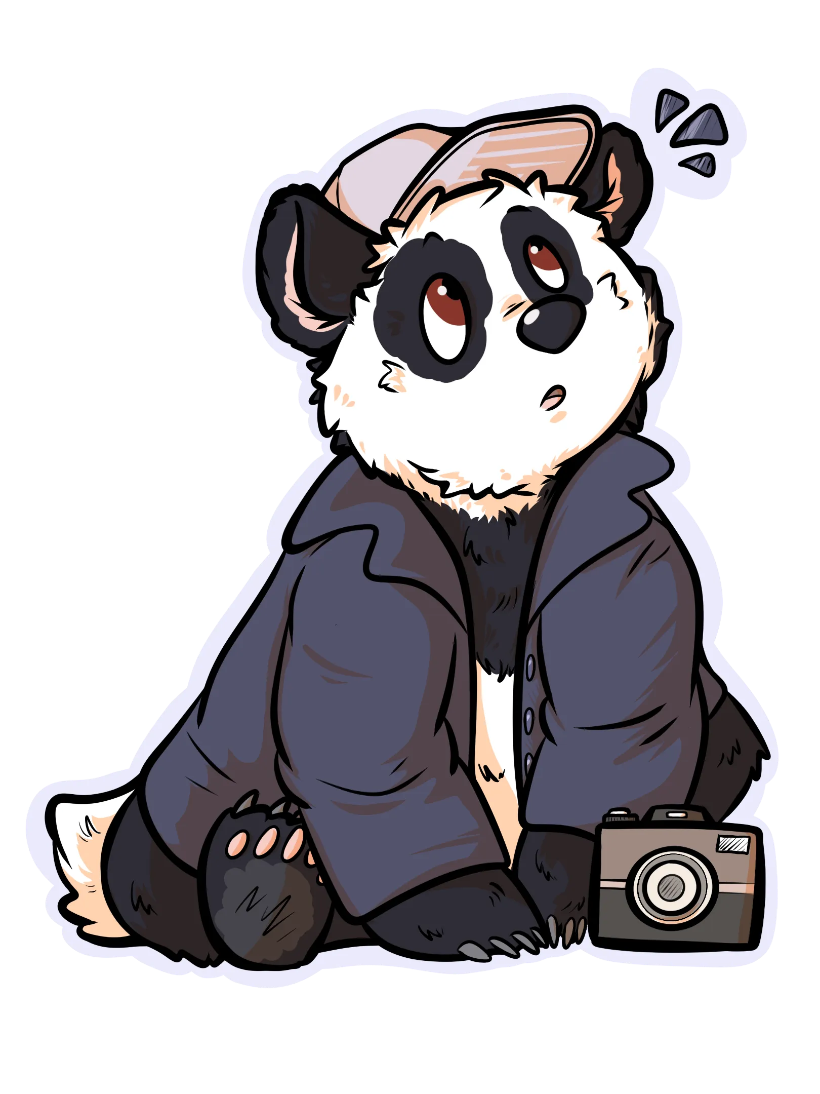 Panda illustration placeholder